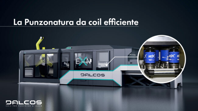 La punzonatura da coil efficiente Dalcos